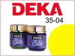 DEKA Selyemfesték | 35-04 |50ml | Citromsárga