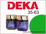 DEKA Selyemfesték | 35-63 | 50ml | Májusi zöld