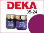 DEKA Selyemfesték | 35-24 | 50ml | Szőlőlevél - Claret